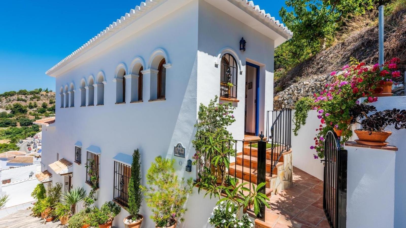 Casa Arcos De Almona Frigiliana By Ruralidays Vila Exterior foto