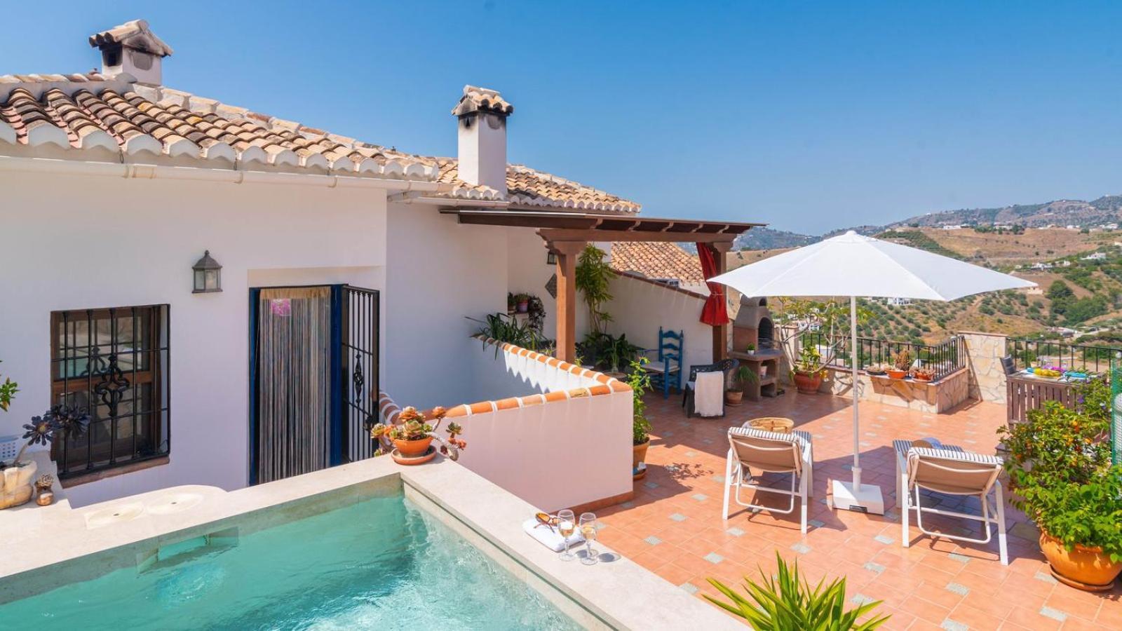 Casa Arcos De Almona Frigiliana By Ruralidays Vila Exterior foto